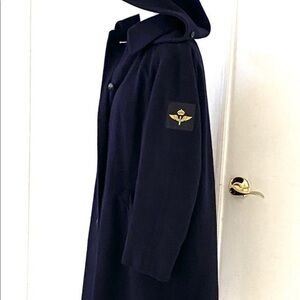 Vintage Swedish Air force women’s coat